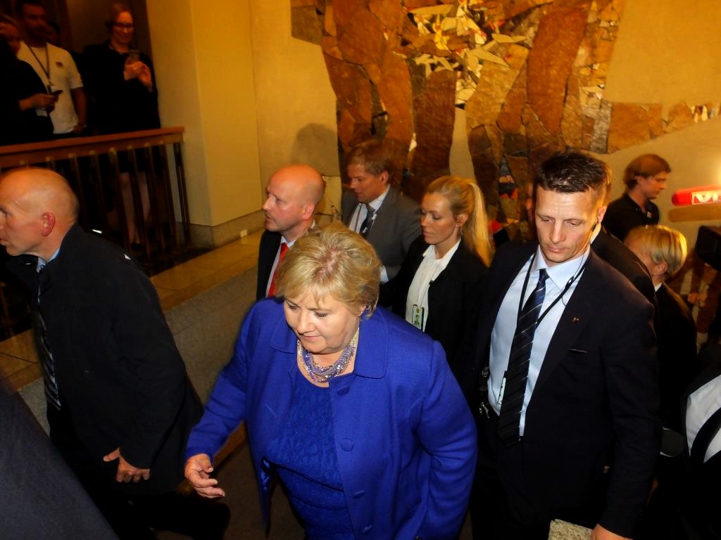 Erna Solberg på väg mot fyra nya år som norsk statsminister